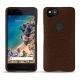 Capa em pele Google Pixel 2 - Noir ( Nappa - Black ) 
