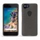 Capa em pele Google Pixel 2 - Noir ( Nappa - Black ) 