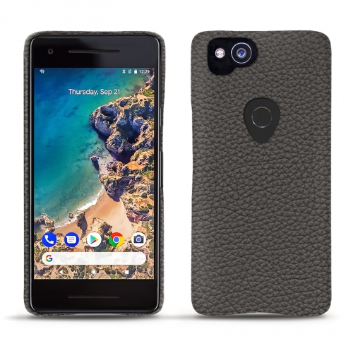Google Pixel 2 leather caseAnthracite ( Pantone #41403c ) 
