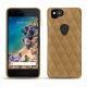 Capa em pele Google Pixel 2 - Noir ( Nappa - Black ) 