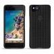 Coque cuir Google Pixel 2 - Abaca nero