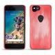 Google Pixel 2 leather cover - Noir ( Nappa - Black ) 