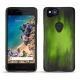 Capa em pele Google Pixel 2 - Noir ( Nappa - Black ) 