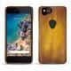 Capa em pele Google Pixel 2 - Noir ( Nappa - Black ) 
