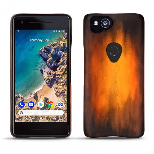 Google Pixel 2 - Protégez votre appareil mobile avec des étuis haut de gammeFauve Patine