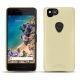 Google Pixel 2 leather cover - Noir ( Nappa - Black ) 