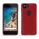 Capa em pele Google Pixel 2 - Noir ( Nappa - Black ) 