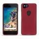 Capa em pele Google Pixel 2 - Noir ( Nappa - Black ) 