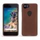 Lederschutzhülle Google Pixel 2 - Noir ( Nappa - Black ) 
