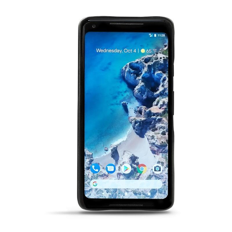 硬质真皮保护套 Google Pixel 2 XL - Noir ( Nappa - Black ) 