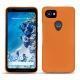 Google Pixel 2 XL leather cover - Noir ( Nappa - Black ) 