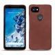 Google Pixel 2 XL leather cover - Noir ( Nappa - Black ) 