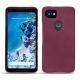 Google Pixel 2 XL leather cover - Noir ( Nappa - Black ) 