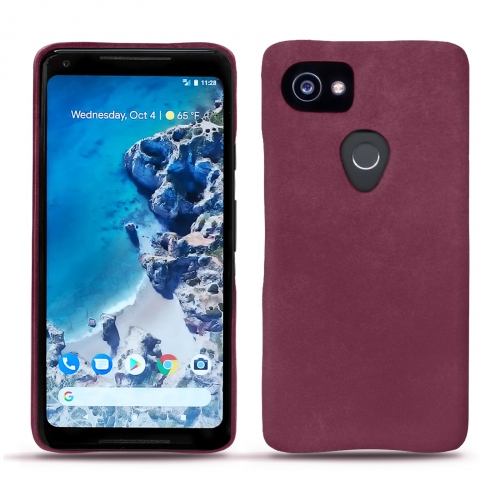 Google Pixel 2 XL leather casePrune vintage ( Pantone #612434 ) 