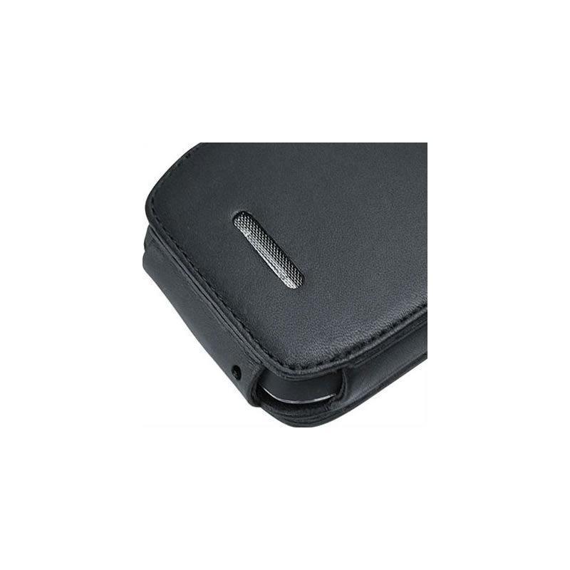 Capa em pele BlackBerry Curve 8900 