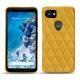 Coque cuir Google Pixel 2 XL - Jaune soulèu - Couture