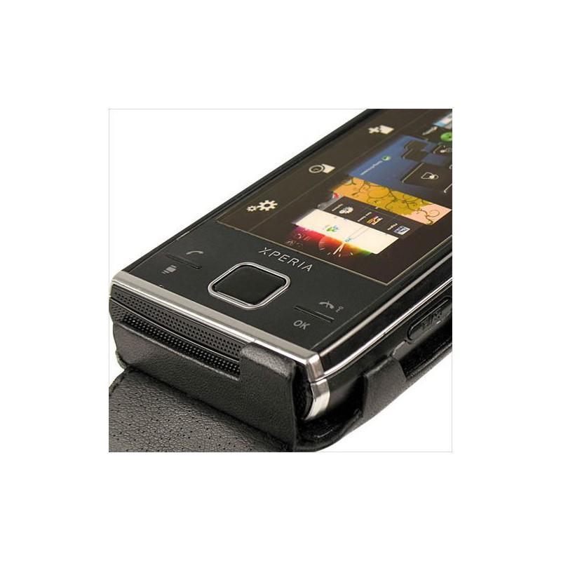Housse cuir Sony Ericsson Xperia X2 