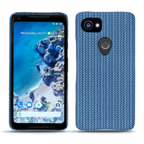 レザーケース Google Pixel 2 XLAbaca ishia ( Pantone #395775 ) 