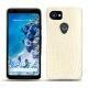 Google Pixel 2 XL leather cover - Noir ( Nappa - Black ) 
