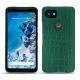Coque cuir Google Pixel 2 XL - Crocodile pino