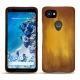 Google Pixel 2 XL leather cover - Noir ( Nappa - Black ) 
