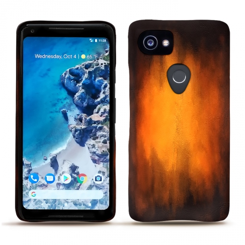 Protections en cuir - housse, coque, étui - pour Google Pixel 2 XLFauve Patine