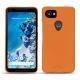 Coque cuir Google Pixel 2 XL - Orange PU
