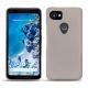 Google Pixel 2 XL leather cover - Noir ( Nappa - Black ) 