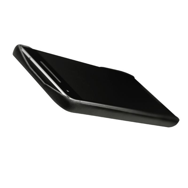 Google Pixel 2 XL leather cover - Noir ( Nappa - Black ) 