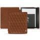 硬质真皮保护套 Amazon Kindle Oasis (2017) - Marron - Couture ( Nappa - Pantone 1615C ) 