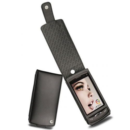 Funda de piel Samsung GT-S8500 Wave 