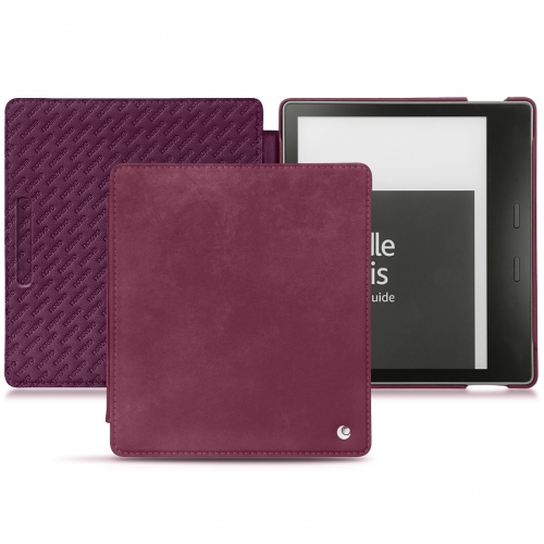 가죽 커버 Amazon Kindle Oasis (2017)Prune vintage ( Pantone #612434 ) 