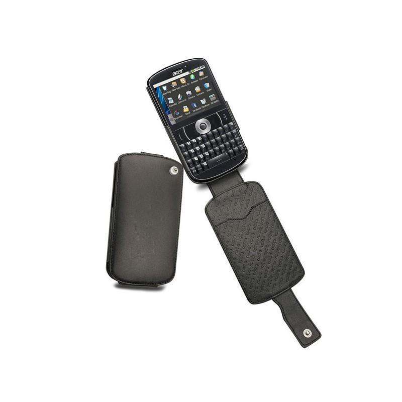 Acer beTouch E130  leather case - Noir ( Nappa - Black ) 
