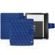 レザーケース Amazon Kindle Oasis (2017) - Bleu océan - Couture ( Nappa - Pantone 293C ) 