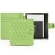 Funda de piel Amazon Kindle Oasis (2017) - Vert olive - Couture ( Nappa - Pantone 578U ) 