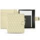 硬质真皮保护套 AAmazon Kindle Oasis (2017) - Ivoire - Couture ( Sleek P C12 - White ) 