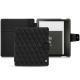 硬质真皮保护套 AAmazon Kindle Oasis (2017) - Ebène - Couture ( Sleek P C12 - Black ) 