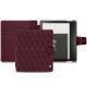 硬质真皮保护套 AAmazon Kindle Oasis (2017) - Lie de vin - Couture ( Pantone 5115C ) 