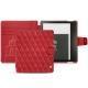 Custodia in pelle Amazon Kindle Oasis (2017) - Rouge troupelenc - Couture