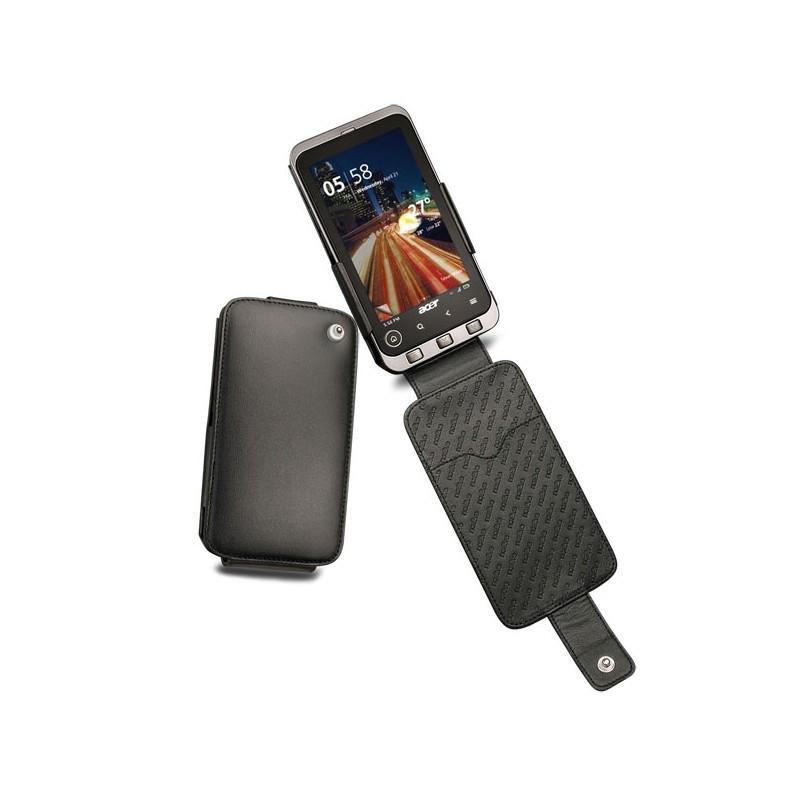 Custodia in pelle Acer Stream  - Noir ( Nappa - Black ) 