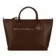 Urban tote bag - Griffe 1 - 15" - Châtaigne ( Pantone 476C ) 