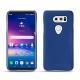LG V30 leather cover - Bleu océan ( Nappa - Pantone 293C ) 