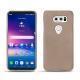 LG V30 leather cover - Taupe vintage ( Pantone 7530C ) 
