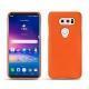 Custodia in pelle LG V30 - Orange fluo