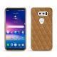LG V30 leather cover - Castan esparciate - Couture