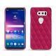 Custodia in pelle LG V30 - Rose fluo - Couture