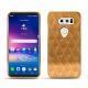 LG V30 leather cover - Or Maïa - Couture