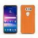Funda de piel LG V30 - Abaca arancio