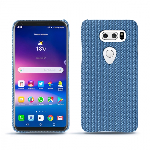 Custodia in pelle LG V30Abaca ishia ( Pantone #395775 ) 