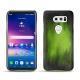 Coque cuir LG V30 - Vert Patine
